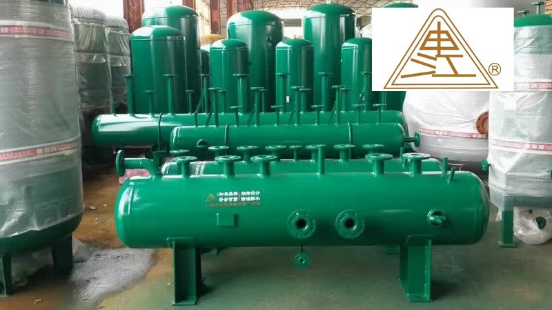 申江牌臥式分氣缸